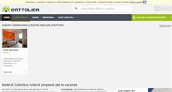 Desktop Screenshot of cattolica.riccione.net